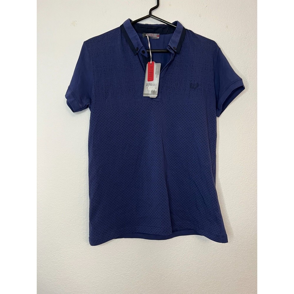 Men’s Pit Bull Urban  Short Sleeve Polo. Size Small New With Tags